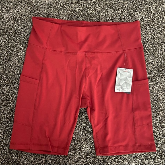 Baleaf Pants - BaLeaf Women’s 8” High Waist Biker Shorts Size XL